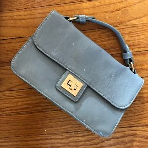 Light blue clutch